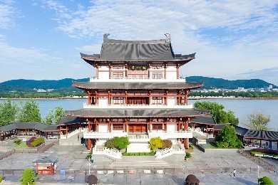 長沙地標(biāo)+新瀟湘十景——長沙杜甫江閣